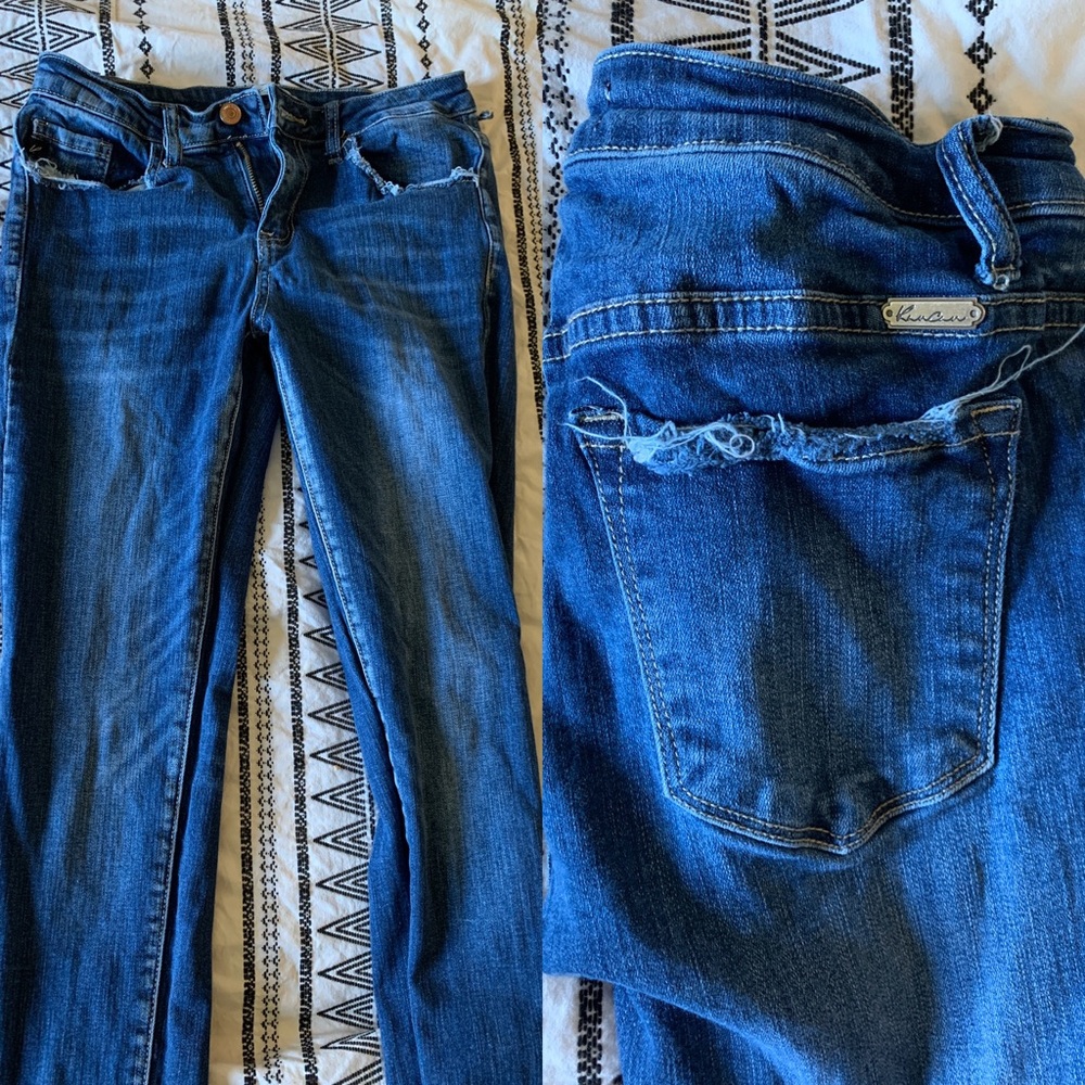 Kancan skinny ankle jean